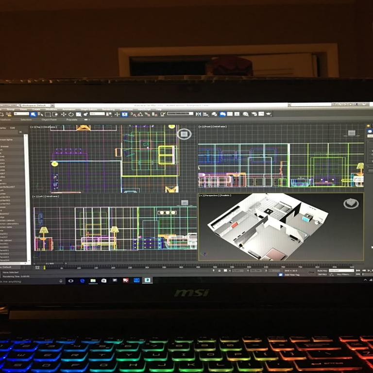 3ds Max kursi Toshkentda — 3D vizualizatsiya (8/10)